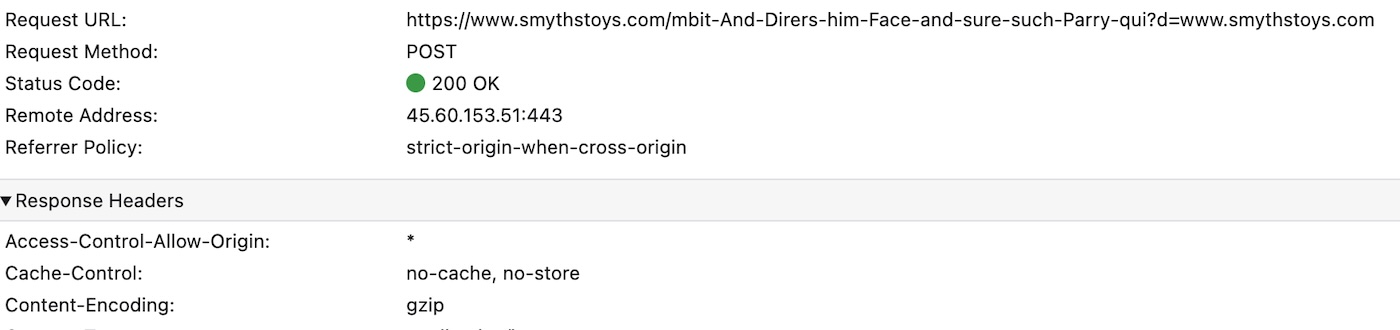 Incapsula Challenge request